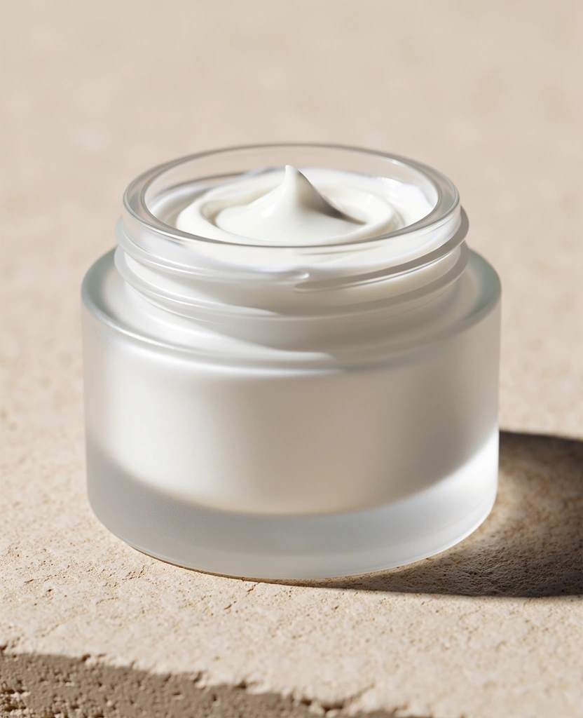 Premium facial care jar